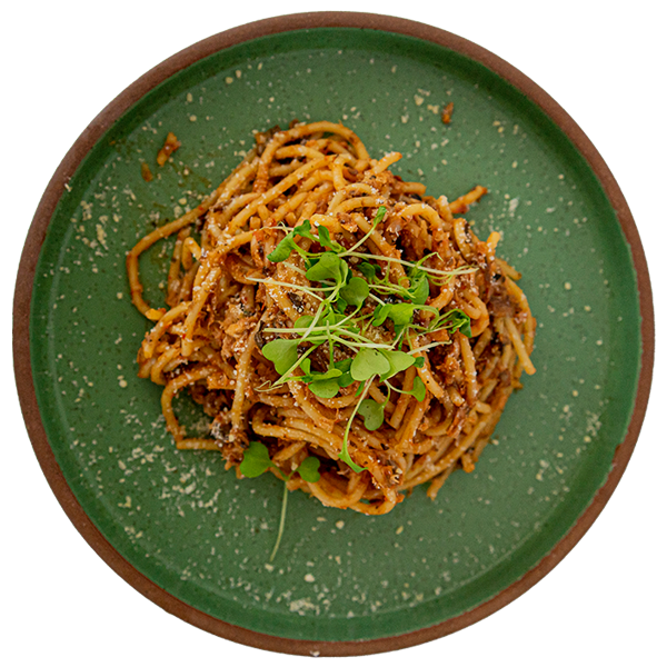 Spicy Smoked Cakalang Pasta